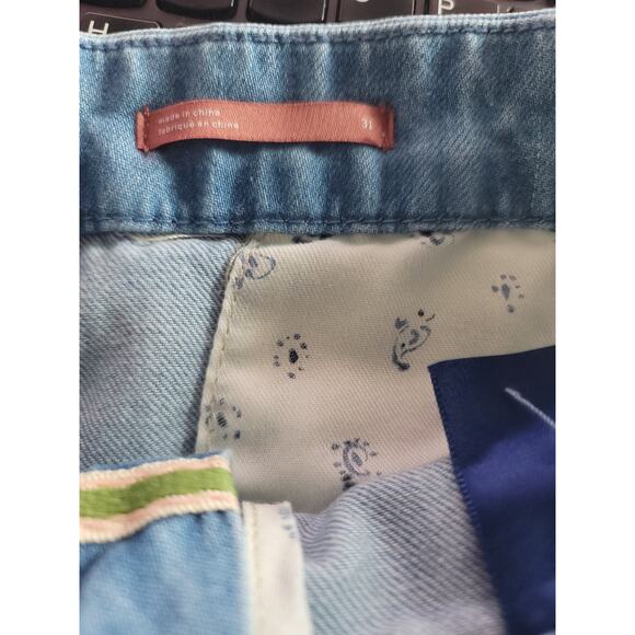 Anthropologie Pilcro The Mini Trouser Denim Shorts - New 31 Waist - Picture 5 of 7